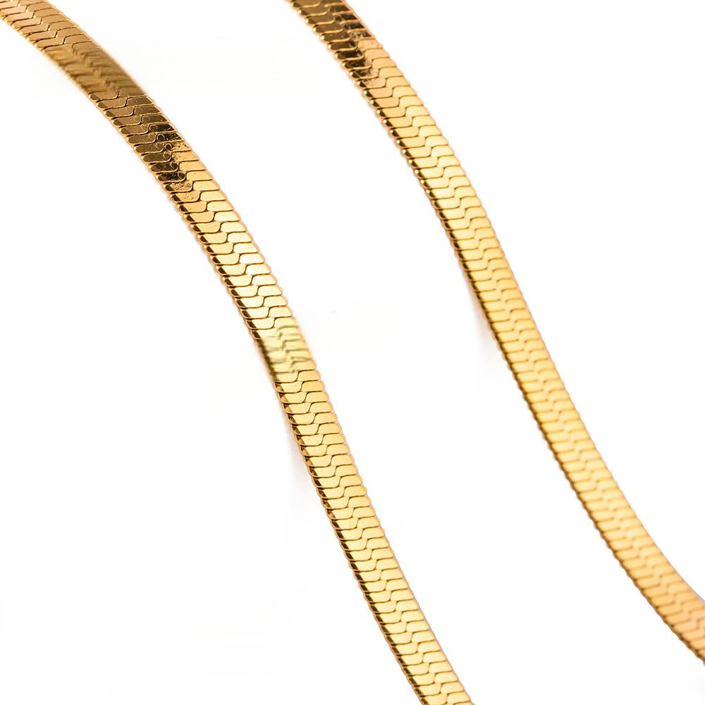 Layering Square Snake Chain