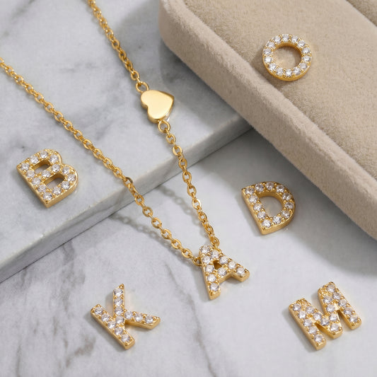 Signature Script 18K Gold Initial 4-Piece Essentials Set
