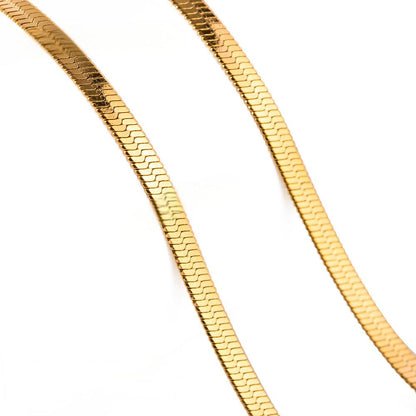 Layering Square Snake Chain