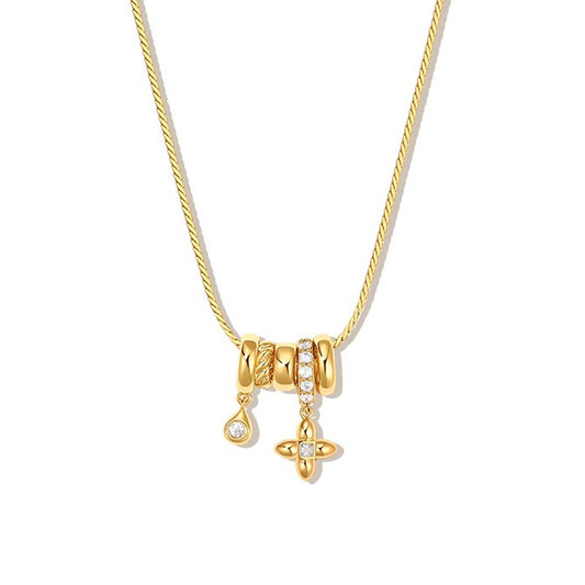 Connected Lucky Star – Lucky Star Round Necklace