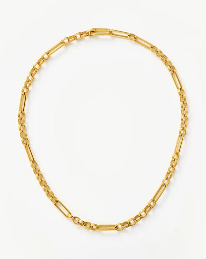 Everyday Chunky Gold Chain Necklace – Seamless Clasp Design