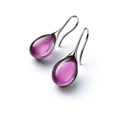 Handmade Gemstone Drop Earrings